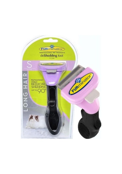 Furminator Long Hair Uzun Tüylü Kediler için Tüy Tarağı S Boy