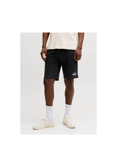 Jack & Jones Jpstgordon Sweat Bermuda Şort 12292136 siyah