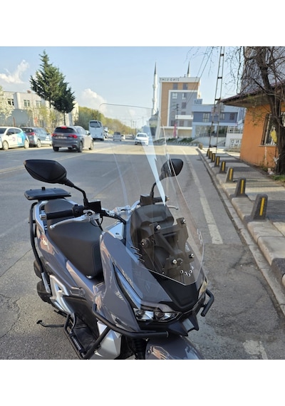 Motocam Rks Freccia Ön Cam 2022-2026 Model 75cm Şeffaf Renkli 4mm Uzun