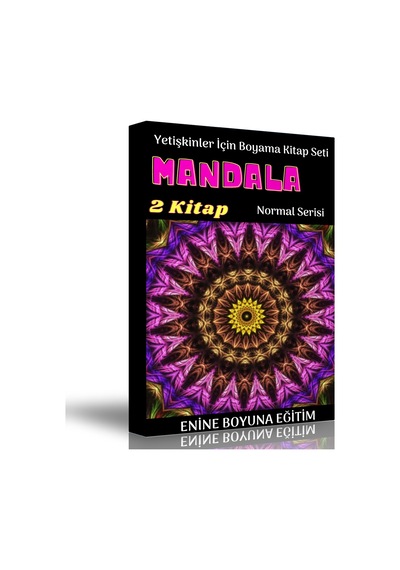 Yetişkinler İçin Boyama Kitap Seti (Orta Seviye)