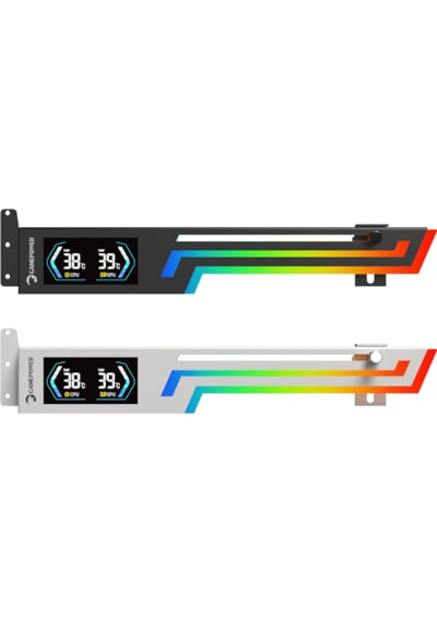 Gamepower Heatsync Argb Lcd Ekran Kartı Tutucu Siyah