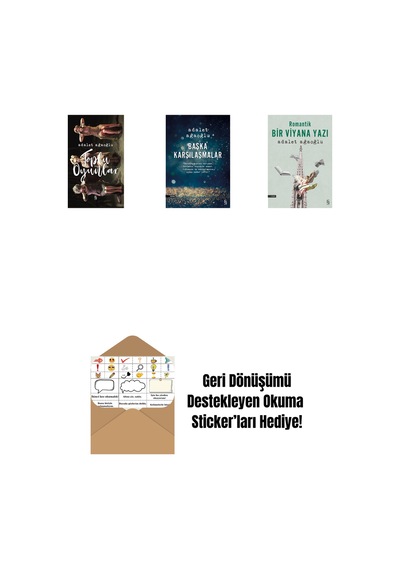 Toplu Oyunlar Ciltli + Başka Karşılaşmalar + Romantik Bir Viyana Yazı + Okuma Sticker'ları