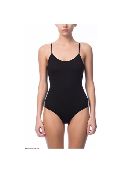 NBB Kadın Ten Ince Askılı Çıtçıtlı Body Atlet 001