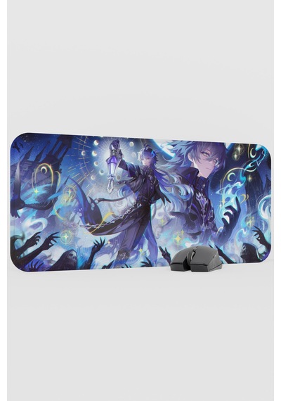 Flins Genshin Impact Anime Oyuncu V3 - 70x30 Xl Gaming Mouse Pad Fare Altlığı