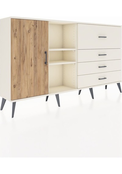 Arges Konsol 4 Raflı 4 Çekmeceli Tek Kapaklı 176x30x99 Aytaşı-çam/aytaşı Atlas Çam/aytası - Aytası Arges Konsol 4 Raflı 4 Çekmeceli Tek Kapaklı 176x30x99 Aytaşı-çam/aytaşı Atlas Çam/aytası - Aytası