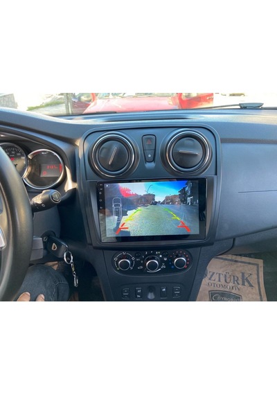 Dacıa Sandero 2017+ Multimedya Navigasyon Usb Kamera Carplayer 4 Ram