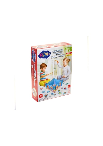 Ony-381 Onyıl, Ahşap, Manyetik Tutmalı Balık Oyunu