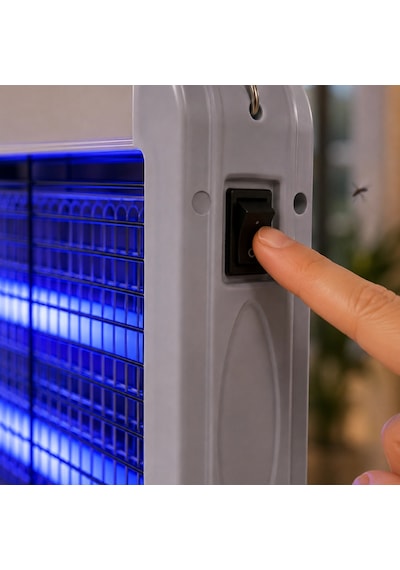 12w Uv Böcek Öldürücü Lamba Elektrikli Sinek Sivrisinek Öldürücü Asılabilir
