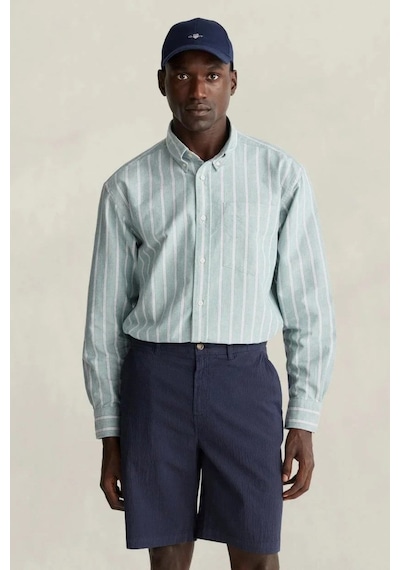 Gant Erkek Yeşil Relaxed Fit %100 Pamuk Gömlek-24725 Gant Erkek Yeşil Relaxed Fit %100 Pamuk Gömlek-24725