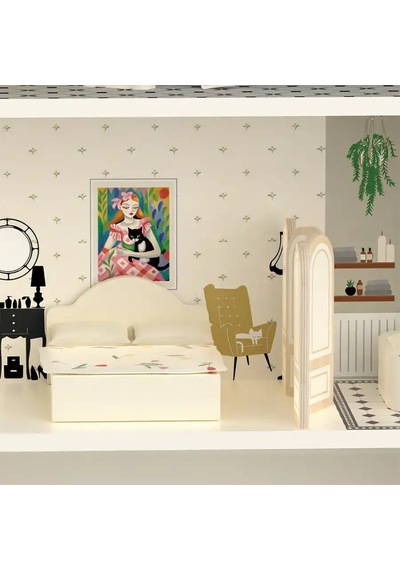 Classic World Ahşap Vintage Bebek Evi 50620
