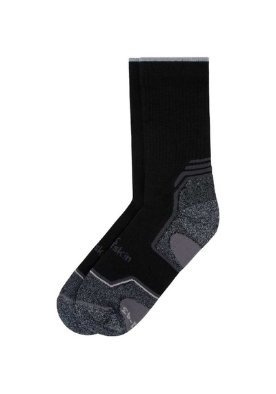 Jack Wolfskın Jack Wolfskin Hike Merino Sock Cl C Unisex Siyah Çorap 6000 Siyah