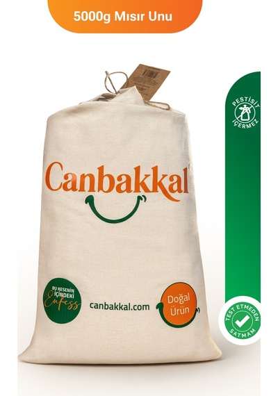 Canbakkal Mısır Unu Kuymaklık Mıhlamalık Muhlamalık ve Ekmeklik 5 KG