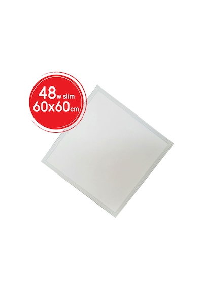 Sıva Altı 60X60 48W Slim Led Panel Armatür Trafolu Beyaz 10 Ad...