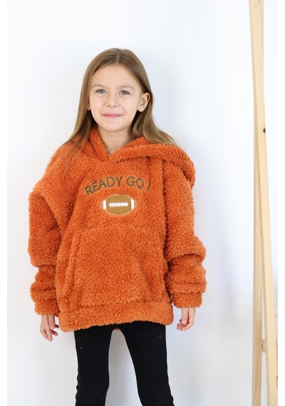 Miababy Unisex Welsoft Kapüşonlu Sweat 001