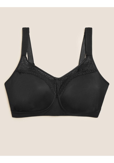 Marks & Spencer Balensiz Toparlayıcı Pamuklu Sütyen T33008000 Siyah