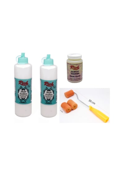 Rich Multi Surface Boya 2 Adet 500 Cc. Yasemen +Set