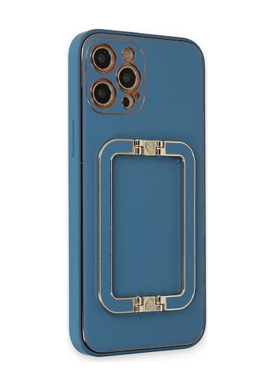 Newface - 920 - İphone 12 Pro Max Kılıf Coco Elit Kapak - Edntrend - - Mavi