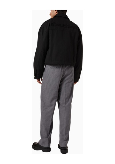 About Blank Big Pocket Twill Jacket Erkek Ceket Siyah