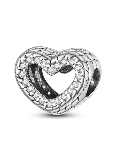 Nur Silver Kalp Gümüş Charm Nur-bl00328