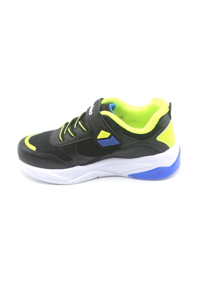 Pepino 1648 Unisex Çocuk Spor Ayakkabı Siyah Sarı Siyah - Sarı