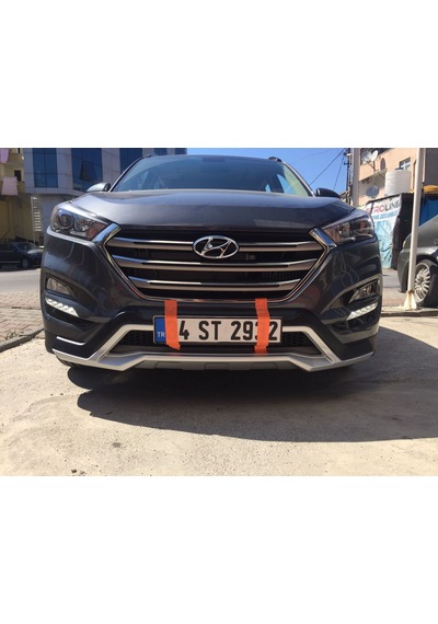Hyundai Tucson Ön Arka Tampon Koruma Difüzör 2015-2016-2017-2018 Turbosuz
