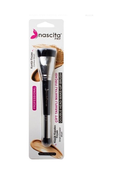 Nascita Çift Taraflı Makyaj Fırçası Kontür & Kapatıcı - 491
