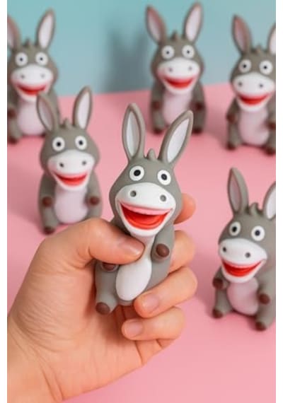 Eşek Sukuşi Squishy Sık Bırak Pofuduk Eşek Stres Oyuncağı Anti Stres Oyuncak 1 Adet