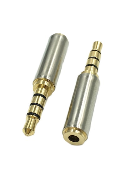 3.5Mm Erkek 2.5Mm Dişi 4 Boğumlu Stereo Kulaklık Jakı Dönüştürücü