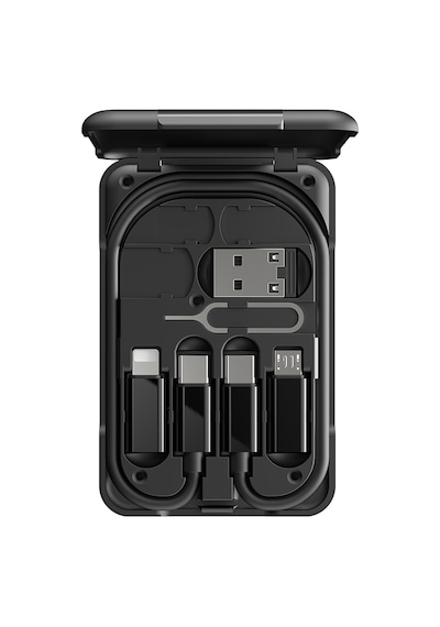 Lenyes LB606 Type-C - Lightning& - Micro - USB Çoklu Kablo Seti