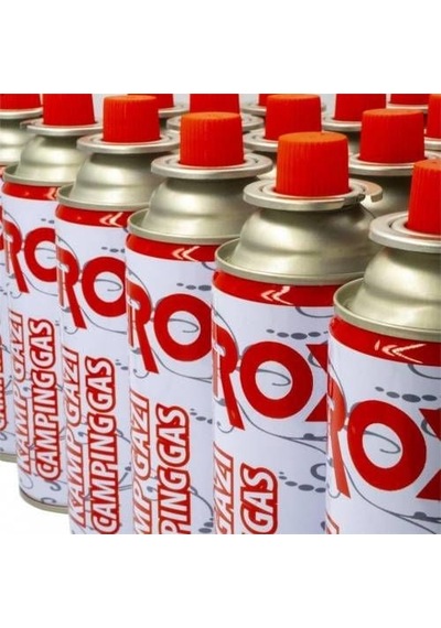 Rox Kamp Ocak Gazı Valfli Kartuş 227gr - 3 Adet Beyaz
