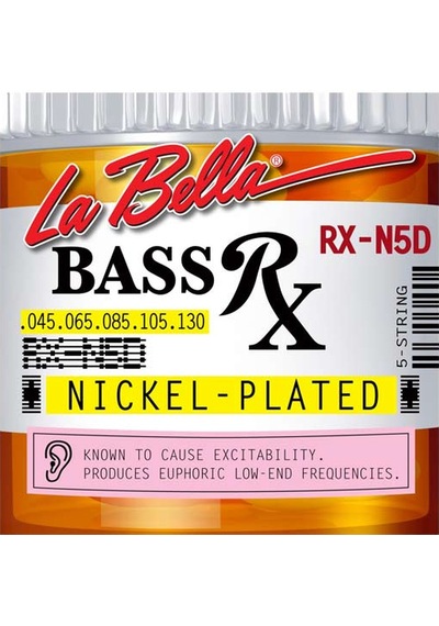 La Bella Lb-rx-n5d Bas Gitar Teli Rx Serisi 5 Telli Standart Kalınlık 45-130