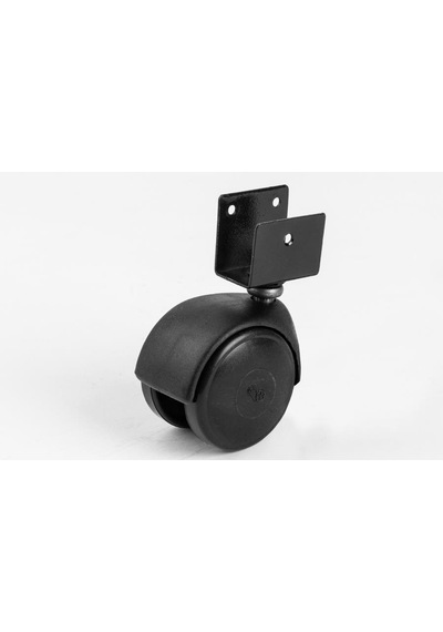 Mobilya Tekeri Döner Plastik H63Mm Geçme 30Mm