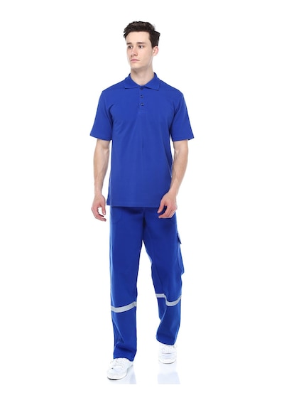 16/12 Gabardin Mavi Pantolon Mavi