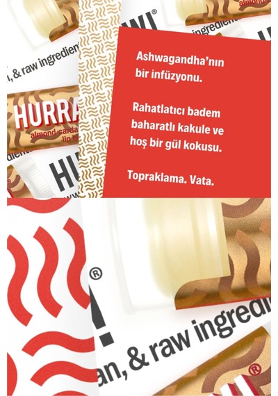 Hurraw Vata Dudak Balmı 4.8 Gr 851228005212