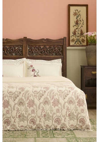 Karaca Home Noera Nish Set Çift Kişilik Pike Takımı Multicolour Çok Renkli