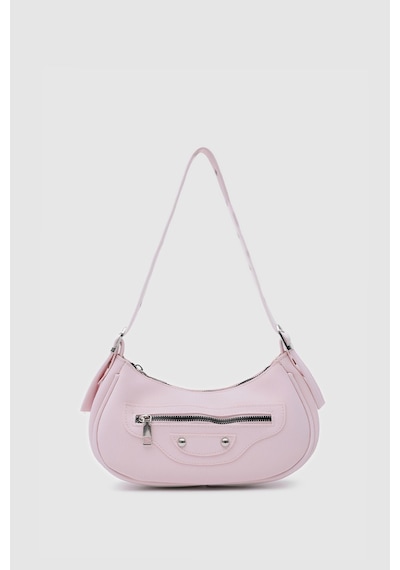 Shule Bags Sandy 90's Retro Baget Çanta Sakura Pembe