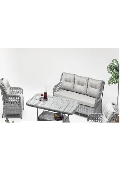 Flexy 316 Rattan Orkide 3lü Takım