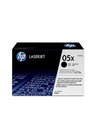 HP Ce505X Laserjet Toner Kartuş Siyah (6.500Sf)