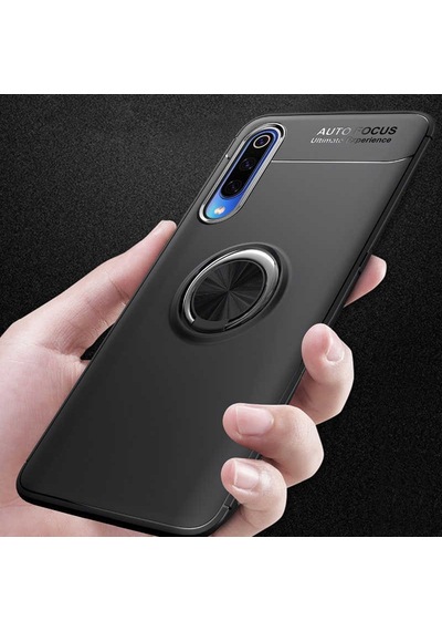 Xiaomi Mi 9 Lite Kılıf Zore Ravel Silikon Kapak Mavi