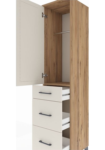 Hyperion Dolap Tek Raflı 3 Çekmeceli Tek Askılı 44x44x195 Çam-aytaşı Atlas Çam Hyperion Dolap Tek Raflı 3 Çekmeceli Tek Askılı 44x44x195 Çam-aytaşı Atlas Çam