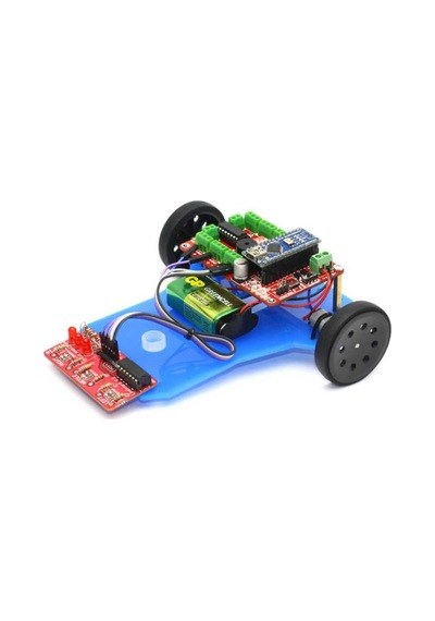 Çizgi Izleyen Robot Kiti - Çigor Montajlı