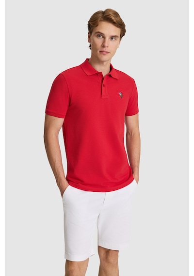 U.S. Polo Assn. U.s. Polo Assn. Erkek Kırmızı Tişört Basic 50326972-vr171 Basıc Kırmızı
