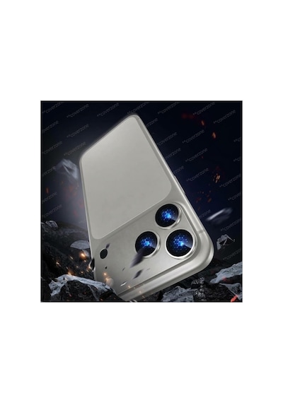 Coverzone Apple Uyumlu iPhone 18 Pro Max İle Uyumlu Kamera Lens Koruyucu Temperli Cam Çizilmeye Dayanıklı Şeffaf Kamera Koruma Camı Hsnx1 Burgonya