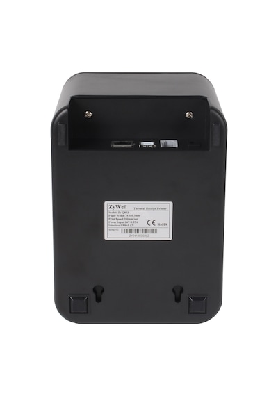 Zywell Zy-q822 Thermal / Otomatik Kesicili Usb+ethernet Slip Yazıcı 200mm/s / 80mm Siyah