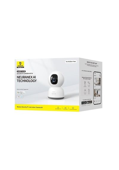 Baseus Security P1 Lite Indoor 2k 3mp Wi-fi Güvenlik Kamerası