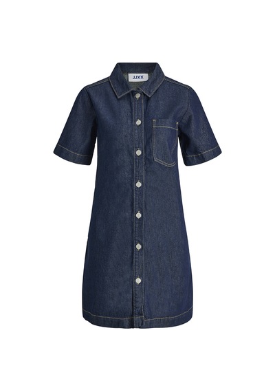 Jjxx Kadın Elbise 12286777 Dark Blue Denim