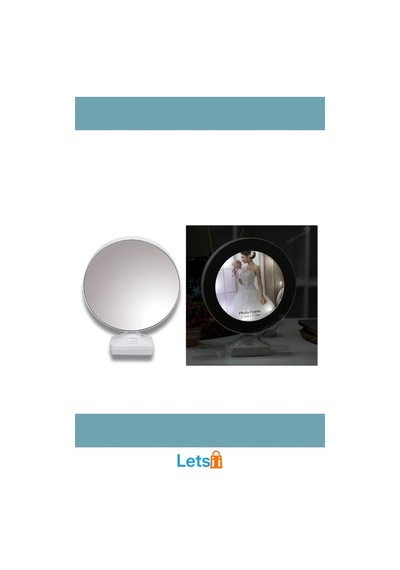 Led Işıklı Sihirli Ayna Çerçeve Fotoğraf Ve Ayna Funky Tasarım