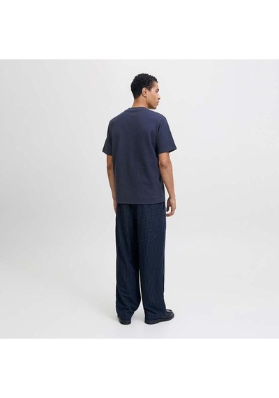 Jack & Jones Jack&jones Blaleo Structure Erkek Lacivert Tişört