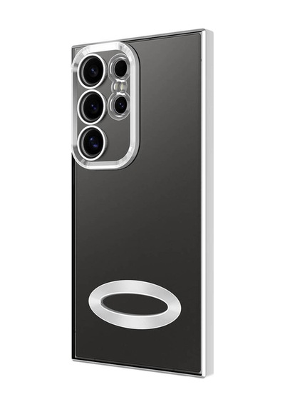 Samsung Galaxy S24 Ultra Uyumlu Logo Gösteren Kamera Korumalı Renkli Tasarım Kılıf