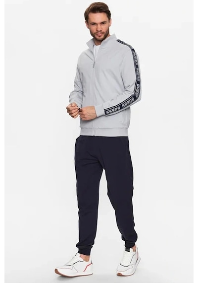 Guess Full Zıp New Arlo Sweatshırt Gri